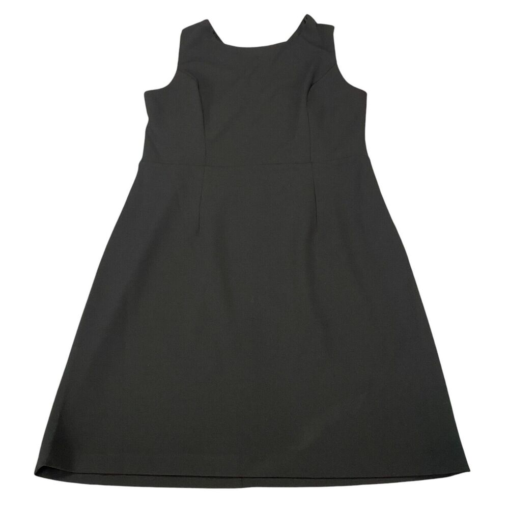 Betsey Johnson Scuba Crepe Midi Dress Women Size14 Black - Picture 4 of 16